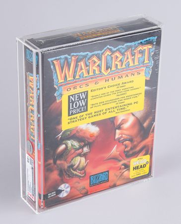 Lot #3196 WarCraft: Orcs & Humans (Sealed MS-DOS CD-ROM) - CAS 80+ - Image 1