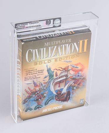 Lot #3169 Civilization II: Gold Edition (Sealed PC CD-ROM) - VGA NM 80 - Image 1