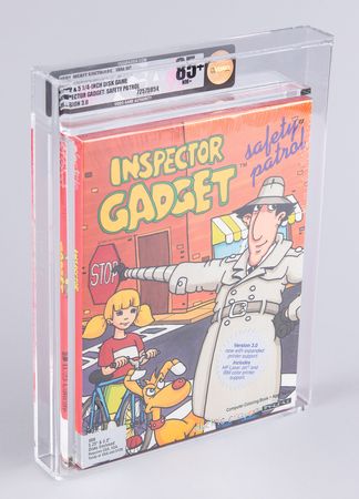 Lot #3176 Inspector Gadget: Safety Patrol (Sealed PC 5.25″ and 3.5″ Floppy Disks) - VGA NM+ 85+ - Image 1