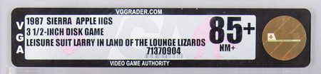 Lot #3185 Leisure Suit Larry in the Land of the Lounge Lizards (Sealed Apple 3.5″ Floppy Disk) - VGA NM+ 85+ - Image 3