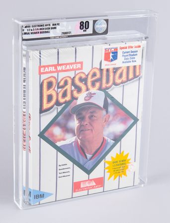 Lot #3174 Earl Weaver Baseball (Sealed PC 5.25″