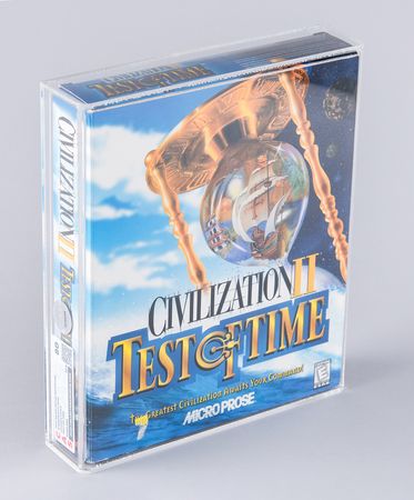 Lot #3170 Civilization II: Test of Time (Sealed PC CD-ROM) - CAS 80 - Image 1