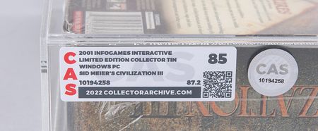 Lot #3171 Civilization III: Limited Edition Collector's Tin (Sealed PC CD-ROM) - CAS 85 - Image 3