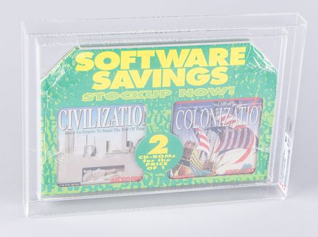 Lot #3192 Sid Meier's Civilization and Colonization [2-Pack] (Sealed PC CD-ROMs) - CAS 85 - Image 1