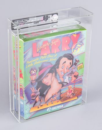 Lot #3182 Leisure Suit Larry 5: Passionate Patti Does A Little Undercover Work (Sealed Mac 3.5″ Floppy Disk) - VGA NM 80+ - Image 1