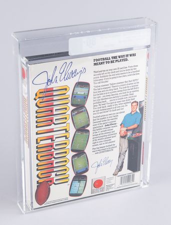 Lot #3175 John Elway's Quarterback (Sealed Commodore 64/128 5.25″ Floppy Disk) - VGA NM 80+ - Image 2