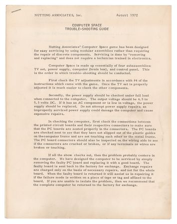 Lot #3163 Computer Space: The First Arcade Game Ever Made - Complete, Original, Fully Functional Coin-Op Console - Image 22