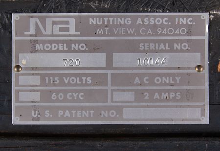 Lot #3163 Computer Space: The First Arcade Game Ever Made - Complete, Original, Fully Functional Coin-Op Console - Image 10