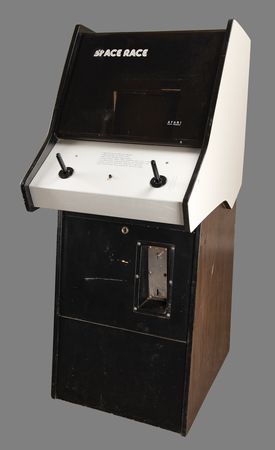 Lot #3165 Atari: Space Race Arcade Video Game - The First to Feature Joysticks - Image 2