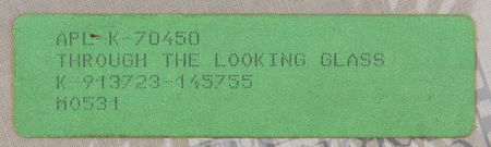 Lot #3123 Through the Looking Glass Video Game - Sealed Copy for Macintosh and Lisa - Image 4