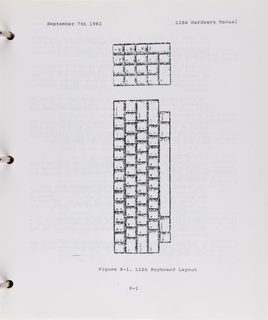 Lot #3018 Apple Lisa (5) Early Developer Schematics with Final Draft 'LISA Hardware Manual' from 1982 - Image 13