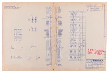 Lot #3018 Apple Lisa (5) Early Developer Schematics with Final Draft 'LISA Hardware Manual' from 1982 - Image 2