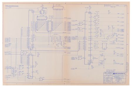 Lot #3018 Apple Lisa (5) Early Developer Schematics with Final Draft 'LISA Hardware Manual' from 1982 - Image 4