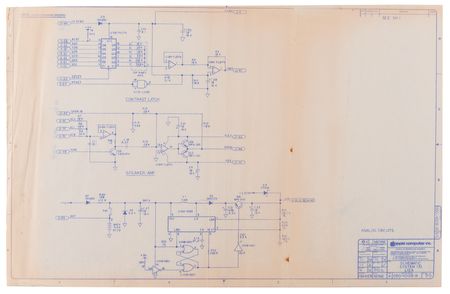 Lot #3018 Apple Lisa (5) Early Developer Schematics with Final Draft 'LISA Hardware Manual' from 1982 - Image 6