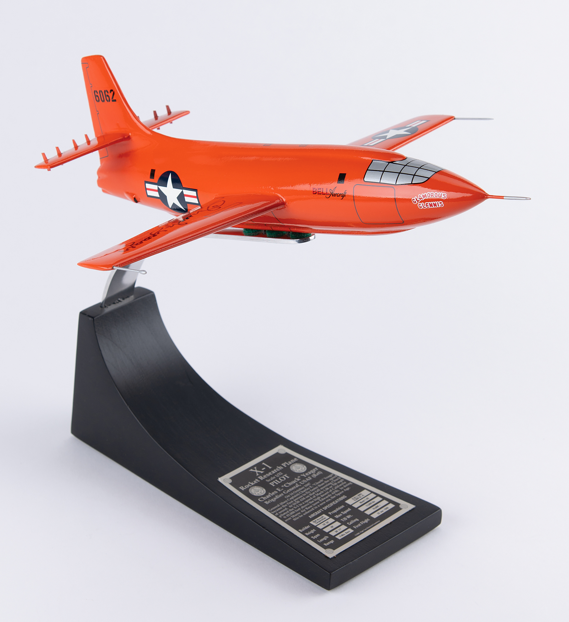 Chuck Yeager Signed Bell X-1 Model | RR Auction
