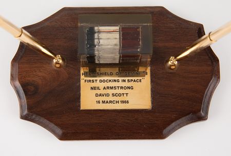 Lot #4030 Gemini 8 Flown Heatshield Pen Holder - Image 2