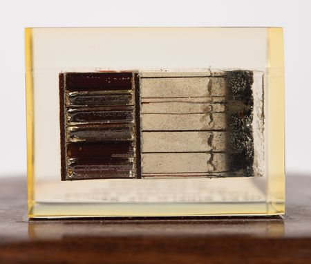 Lot #4030 Gemini 8 Flown Heatshield Pen Holder - Image 5