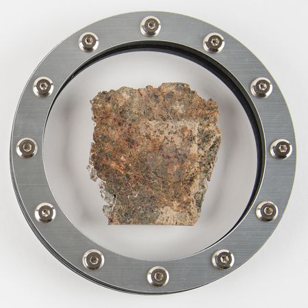 Lot #4415 NWA 2801 Meteorite Slice?from the Asteroid Vesta - Image 6