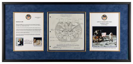 Lot #4274 Apollo 16 Lunar Surface Flown LM