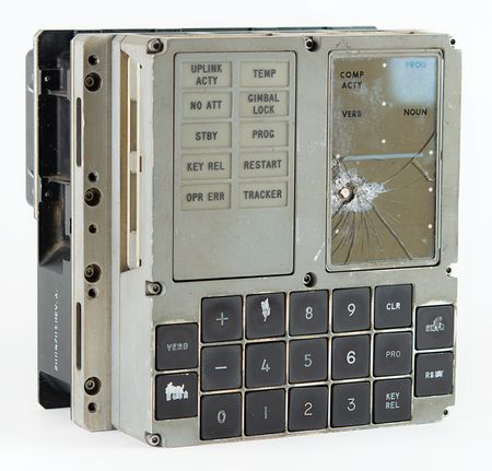 Lot #4351 Apollo Display and Keyboard Assembly