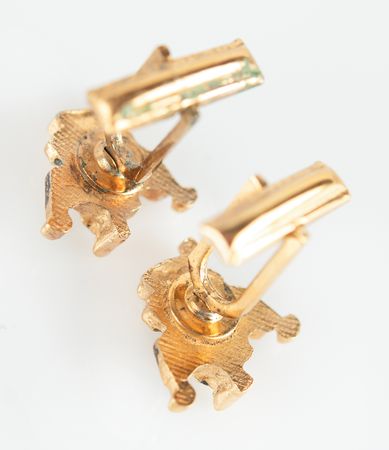 Lot #4087 Gordon Cooper's Lunar Module Cufflinks - Image 2