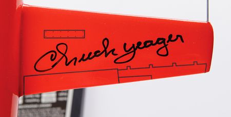 Lot #4428 Chuck Yeager Signed Bell X-1 Model - Image 4