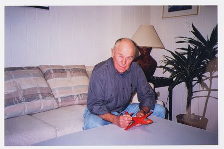 Lot #4428 Chuck Yeager Signed Bell X-1 Model - Image 6