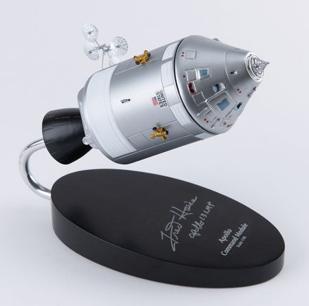 Lot #4235 Fred Haise Signed Apollo Command Module