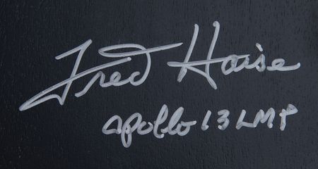 Lot #4235 Fred Haise Signed Apollo Command Module Model - Image 3