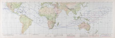 Lot #4325 Project Apollo Collection of (11) Charts and Posters - Image 2