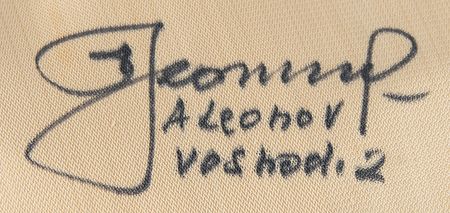 Lot #4408 Orlan EVA Cosmonaut Space Suit Gloves Signed by Alexei Leonov, Valery Kubasov, and Valentina Tereshkova - Image 7