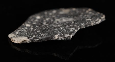 Lot #4279 Northwest Africa (NWA) 14769 Lunar Meteorite Slice Signed by Apollo 16 Moonwalker Charlie Duke - Image 5