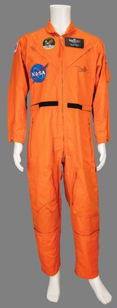 Lot #4131 Buzz Aldrin Signed Type II Pilot's Flight Suit - Image 1