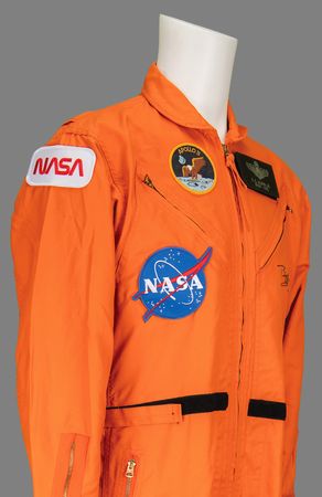 Lot #4131 Buzz Aldrin Signed Type II Pilot's Flight Suit - Image 3