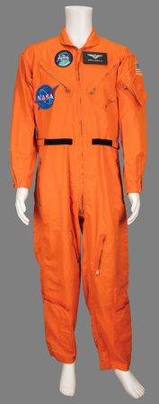 Lot #4009 John Glenn Signed USAF Flight Suit - Image 1