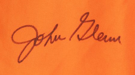 Lot #4009 John Glenn Signed USAF Flight Suit - Image 3