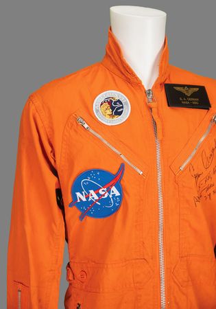 Lot #4302 Gene Cernan Signed U.S. Navy Flight Suit - Image 5
