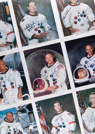 Lot #4310 Moonwalkers Complete Set of (12) Signed