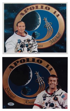 Lot #4310 Moonwalkers Complete Set of (12) Signed and Uninscribed Photographs - Image 3