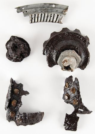 Lot #4389 German V-2 Rocket Fragments from Peenemünde - Image 2