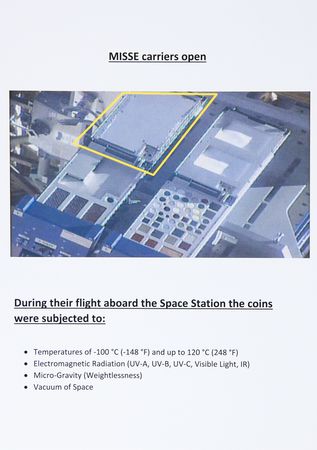 Lot #4386 SpaceX Flown MISSE-9 Mission Coin - One of 50 Carried to the ISS - Image 7