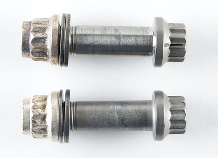 Lot #4383 SPACEHAB (2) Module Bolts from STS-79 and STS-86 (Attested as Flown) - Image 1