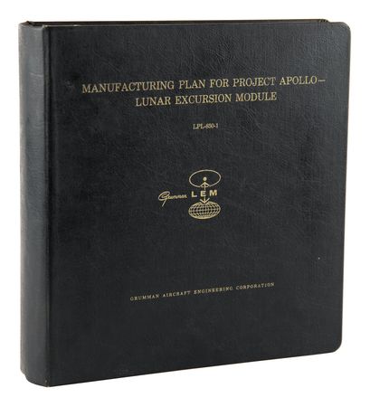 Lot #4328 Grumman LEM Report: Manufacturing Plan