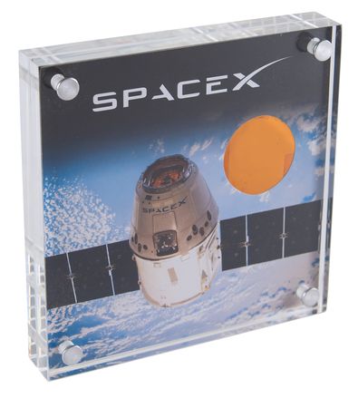 Lot #4402 SpaceX Dragon CRS-3 Flown MLI Foil