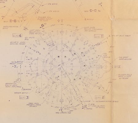 Lot #4426 Convair-Astronautics Model 55 Centaur AC Blueprint - Image 3