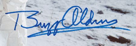 Lot #4134 Buzz Aldrin Signed Giclee Print - Image 2
