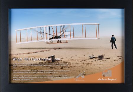 Lot #4501 Wright Flyer Wing Fabric