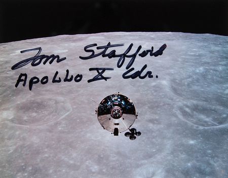 Lot #4082 Apollo 10 Flown Oversized American Flag - From the Collection of Tom Stafford - Image 4