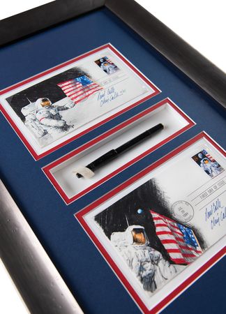 Lot #4297 Apollo 17 Flown Lunar Module Pen - From