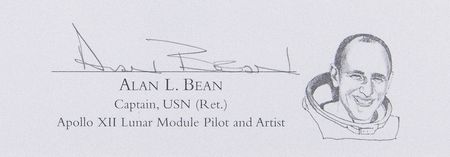 Lot #4173 Apollo 12 Crew-Signed Lithograph - Image 2